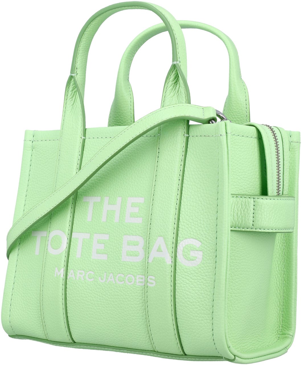 Marc Jacobs The Mini Tote leather bag Groen