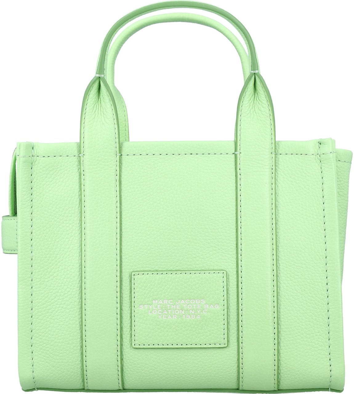 Marc Jacobs The Mini Tote leather bag Groen