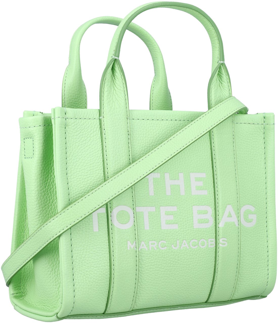 Marc Jacobs The Mini Tote leather bag Groen