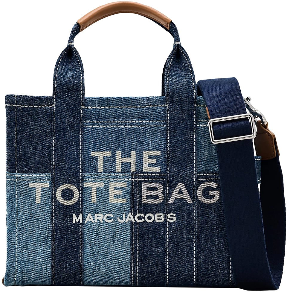 Marc Jacobs The Denim Tote Bag Denim/Blue Blauw