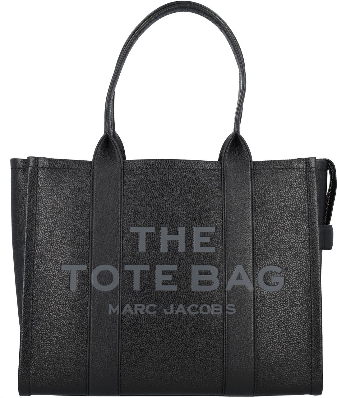Marc Jacobs The Large Tote Leather Nero Zwart