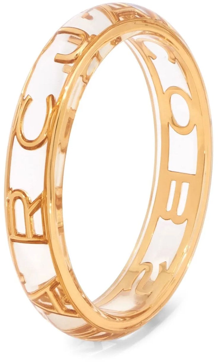Marc Jacobs The Monogram Bangle Bracelet Goud