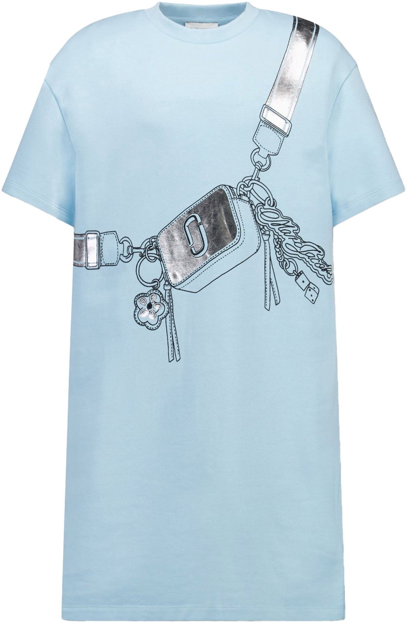 Marc Jacobs Kinder Meisjes Jurk In Licht Blauw Blauw
