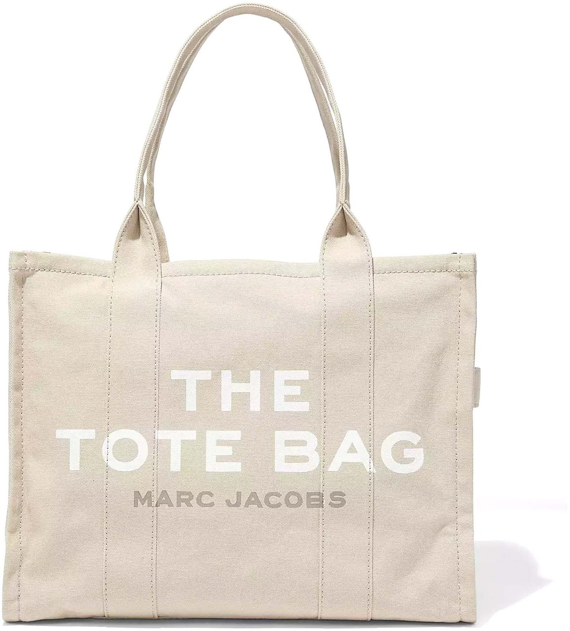 Marc Jacobs The Large Tote Beige Blauw