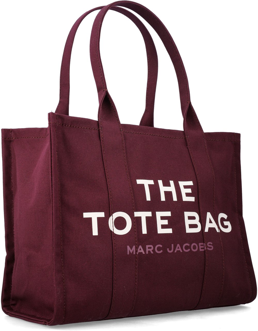 Marc Jacobs The Large Tote Canvas Dark Plum Paars