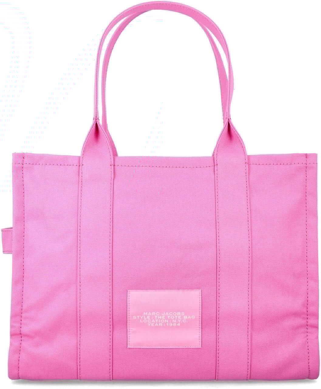 Marc Jacobs The Large Tote Canvas Bow Pink Roze