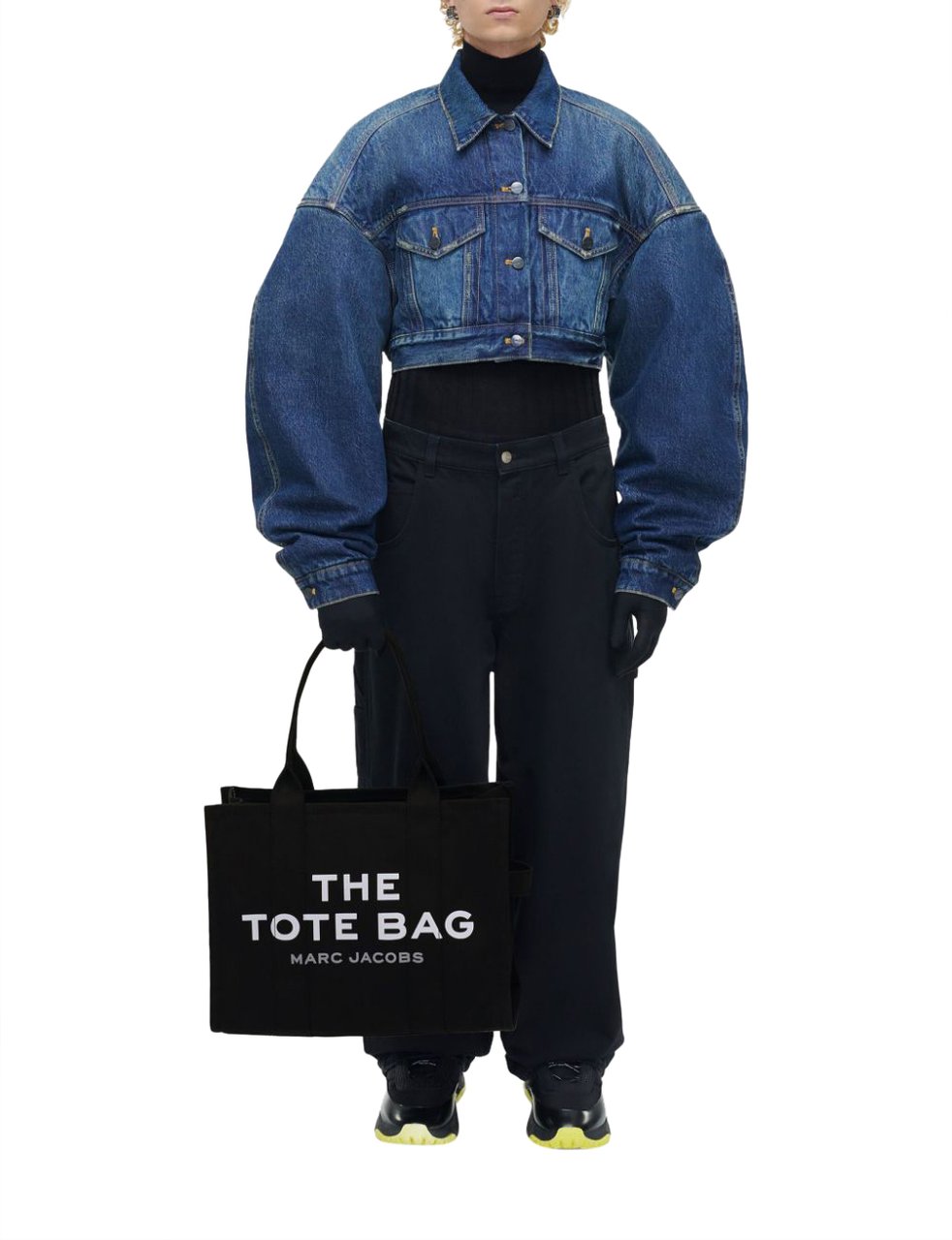 Marc Jacobs The Large Tote Black Zwart