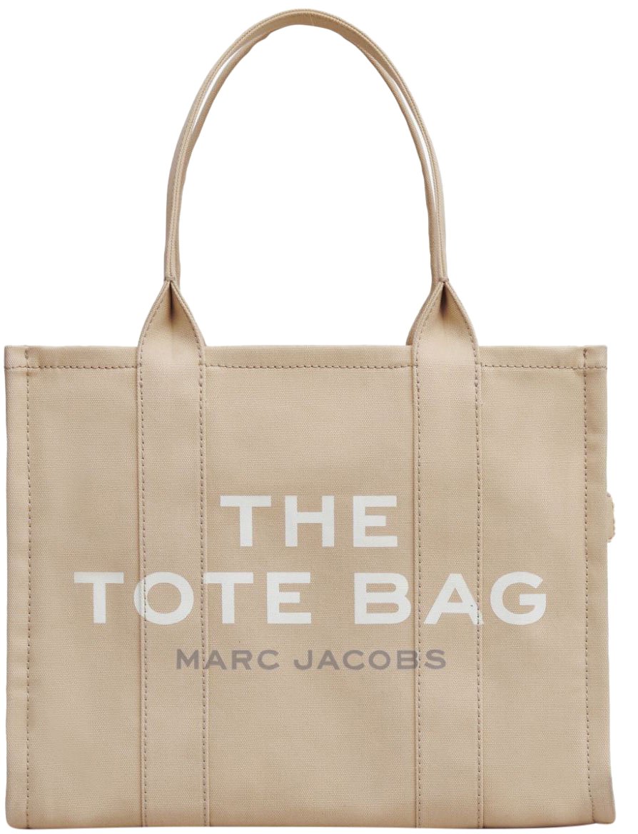 Marc Jacobs The Large Tote Beige Blauw