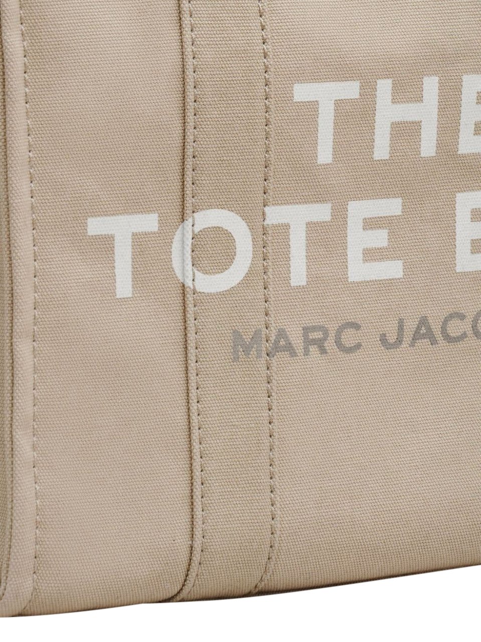 Marc Jacobs The Medium Tote Beige Blauw