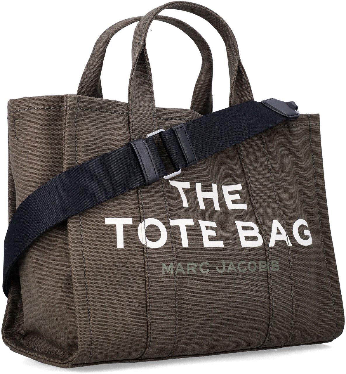 Marc Jacobs The Medium Tote Canvas Forest Green Groen