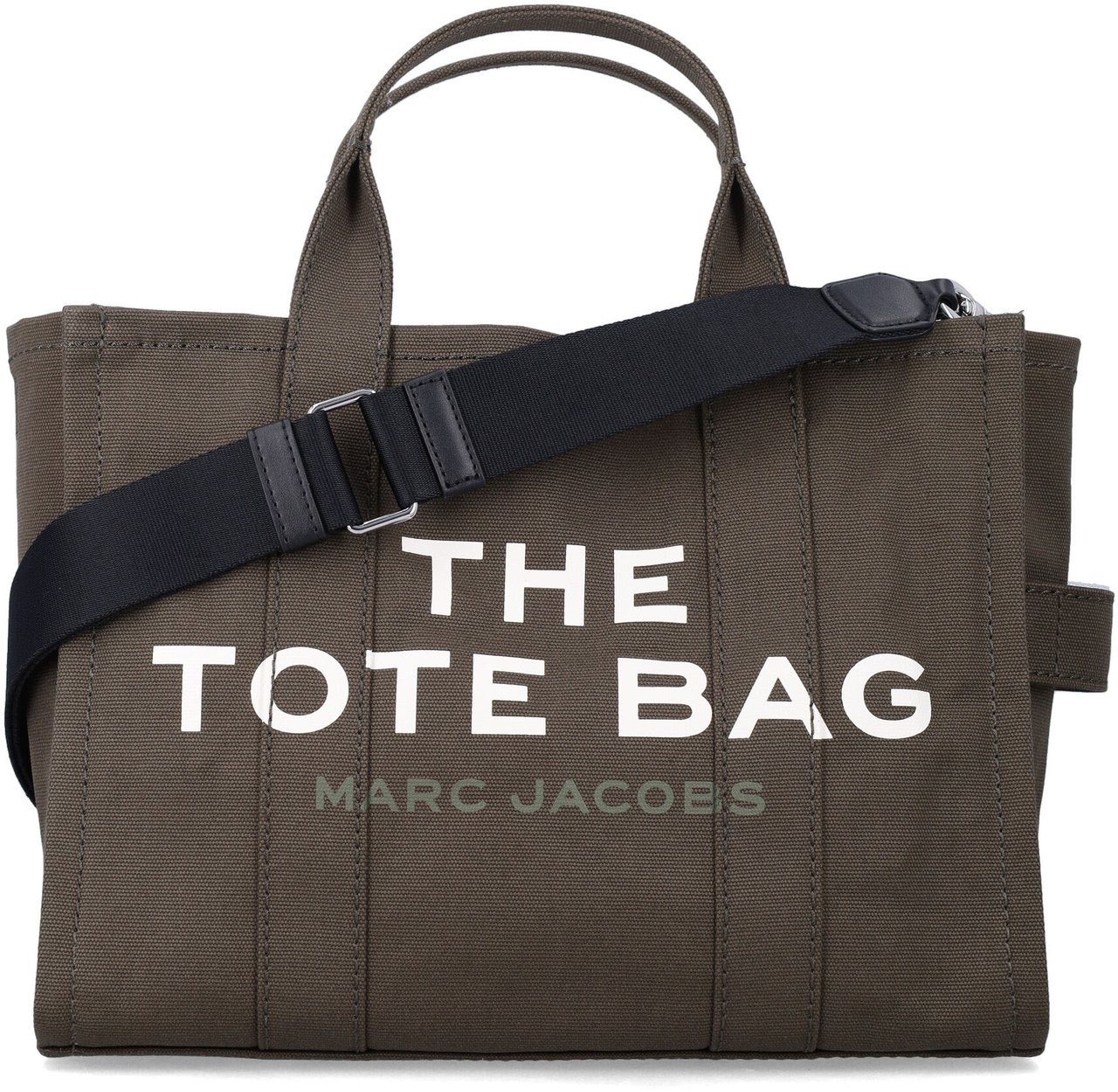Marc Jacobs The Medium Tote Canvas Forest Green Groen