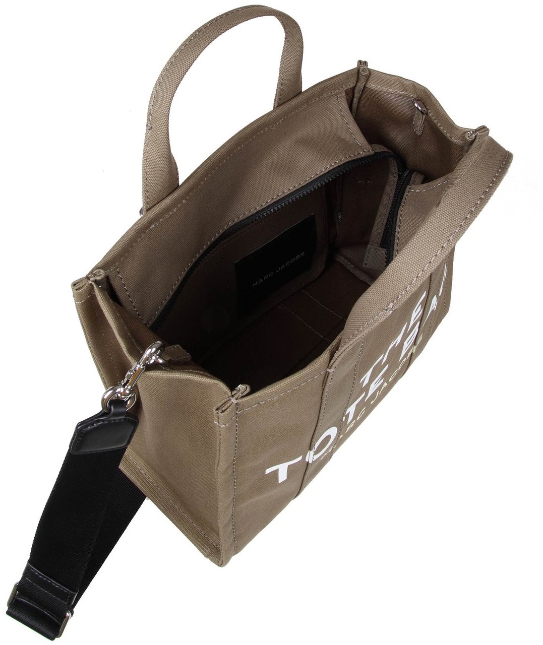 Marc Jacobs Marc jacobs the medium bag in green canvas Groen