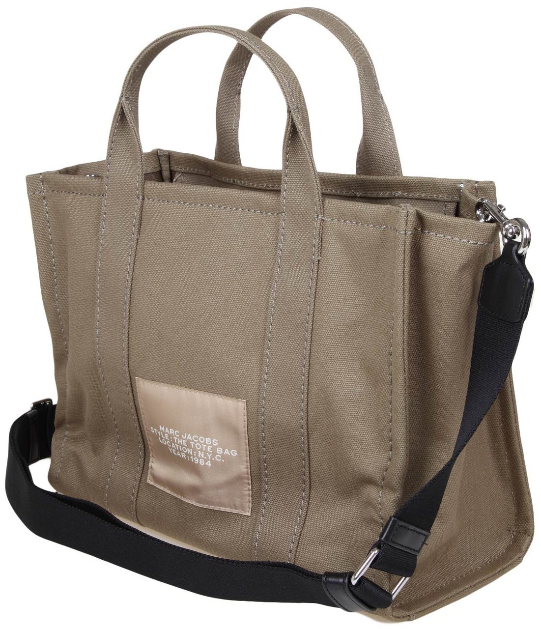 Marc Jacobs Marc jacobs the medium bag in green canvas Groen