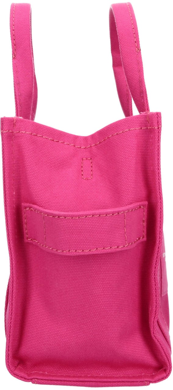 Marc Jacobs Fuchsia Small Cotton Tote Bag Roze