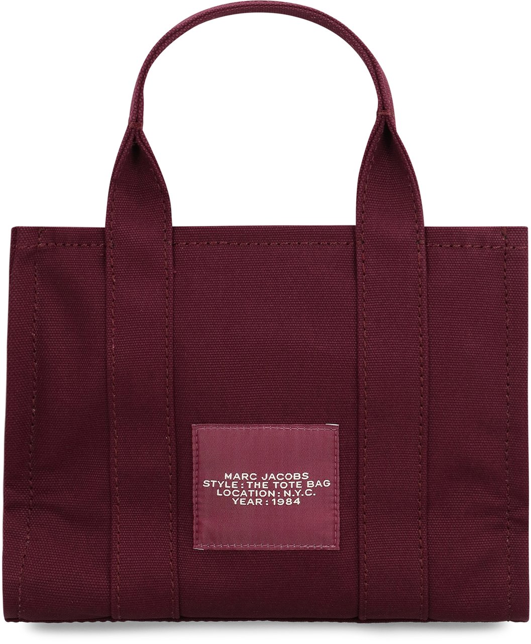 Marc Jacobs La borsa tote piccola in tela Rood