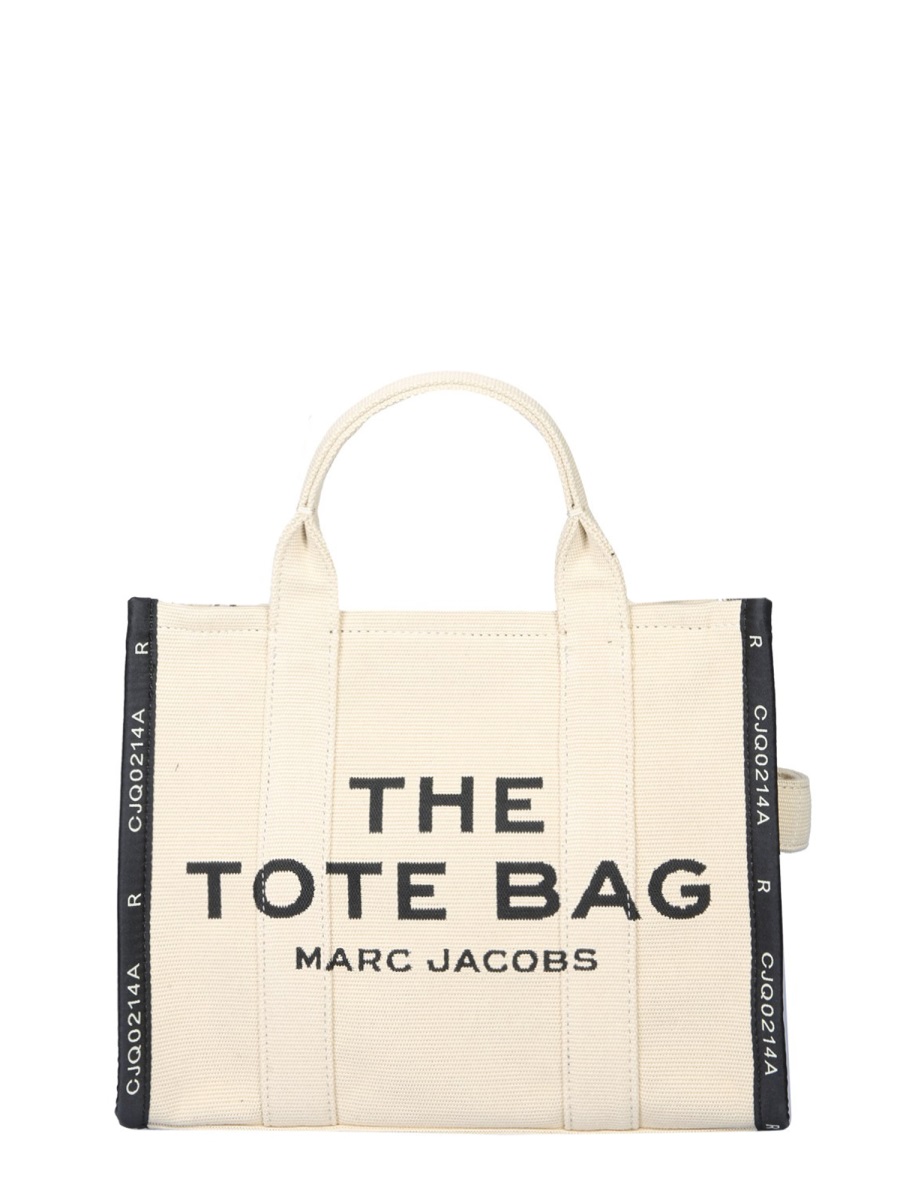 Marc Jacobs The Tote Medium Cotton-Blend Bag Neutraal
