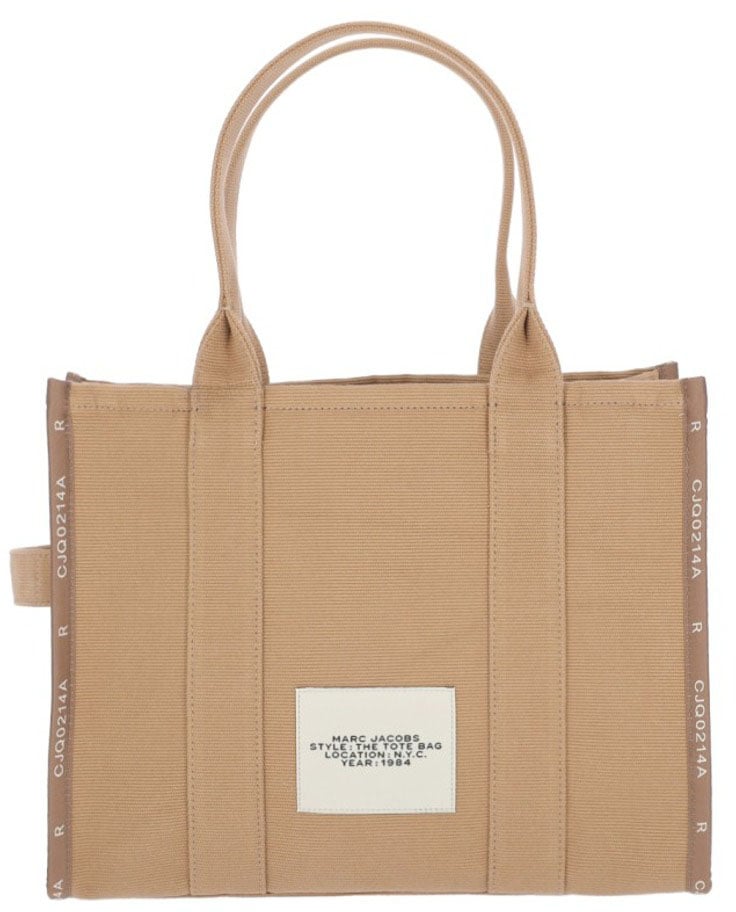 Marc Jacobs Large Tote Bag "The Jacquard Tote" – Brown Bruin