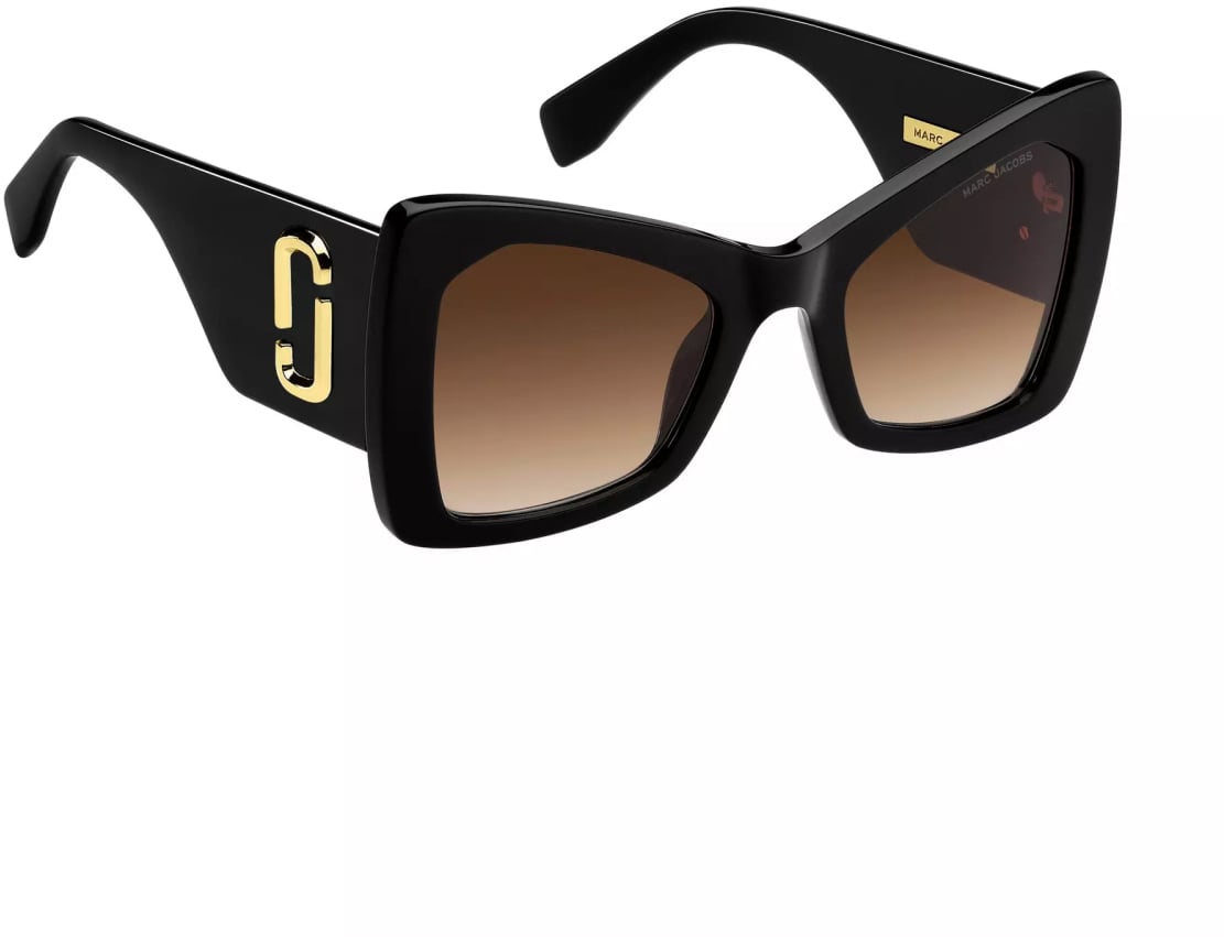 Marc Jacobs 761s Logo Sunglasses Zwart