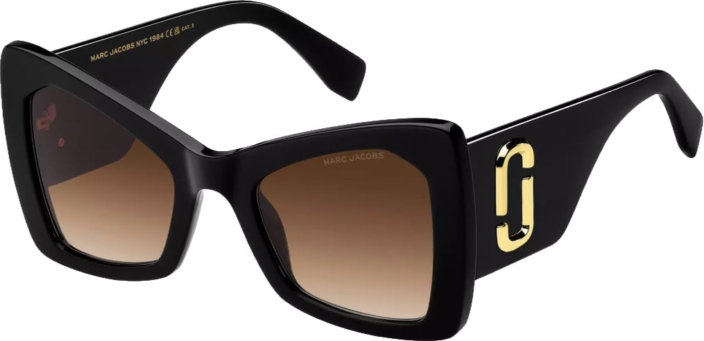 Marc Jacobs 761s Logo Sunglasses Zwart