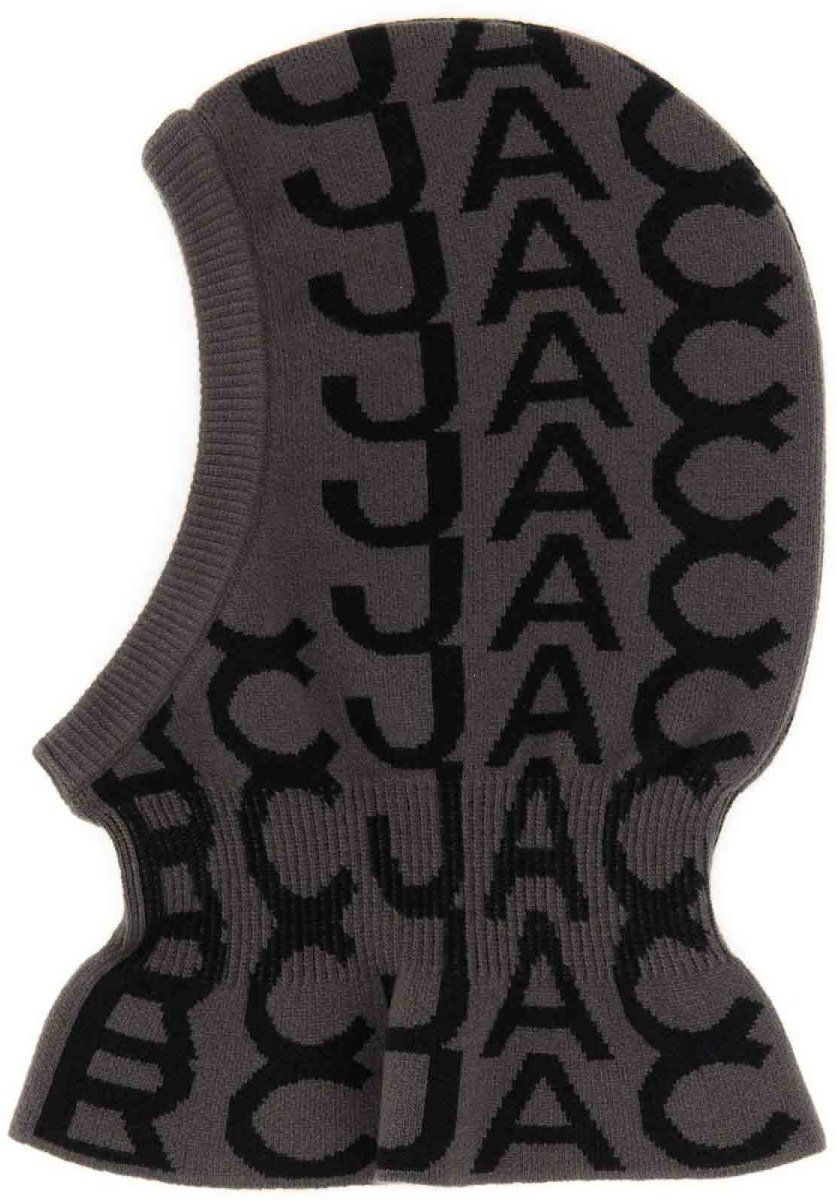 Marc Jacobs The Monogram Balaclava Grijs