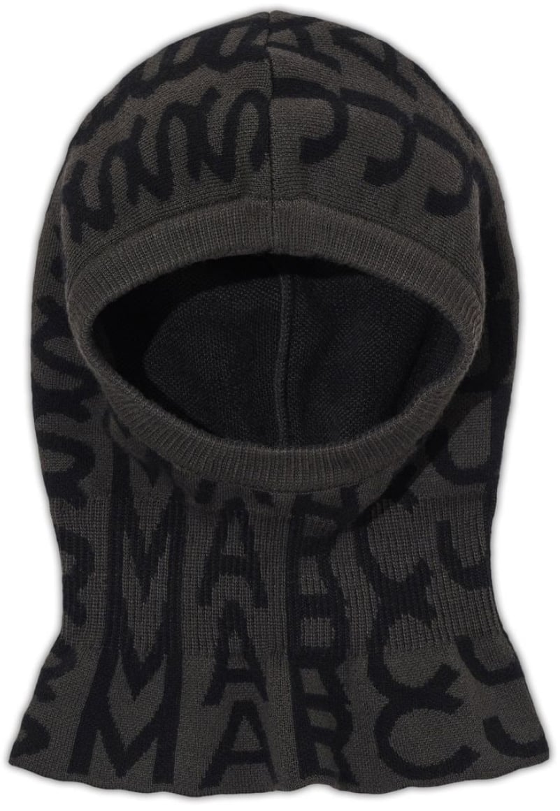 Marc Jacobs The Monogram Balaclava Grijs