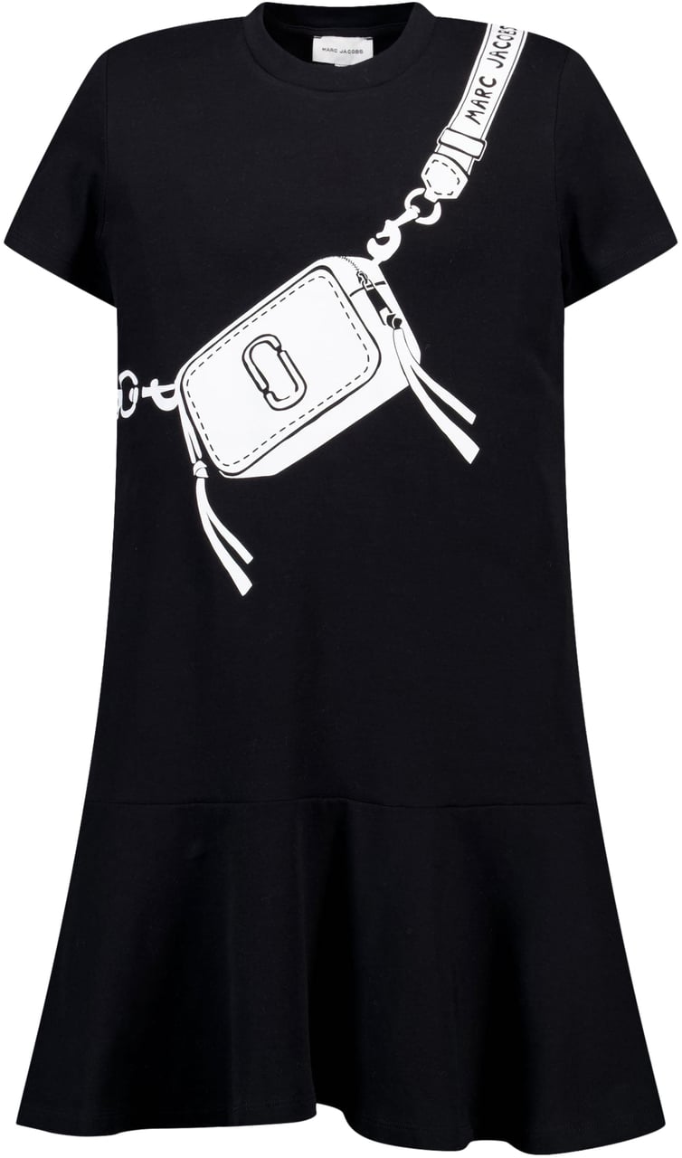 Marc Jacobs Marc Jacobs Kinder Meisjes Jurk In Zwart Zwart
