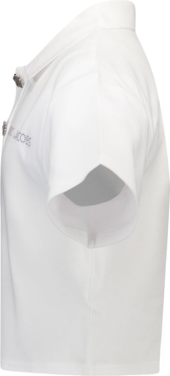 Marc Jacobs Kinder Meisjes Polo In Wit Wit