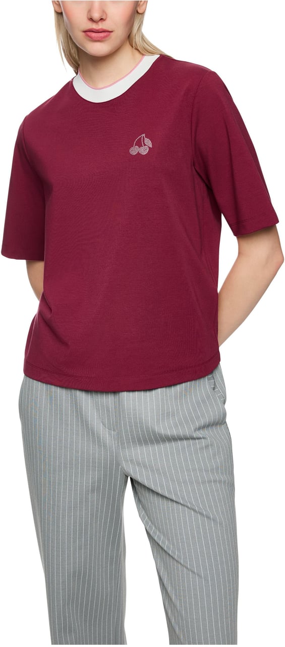 Marc Cain Marccain   Bordeaux As 48.03 J54 Rood