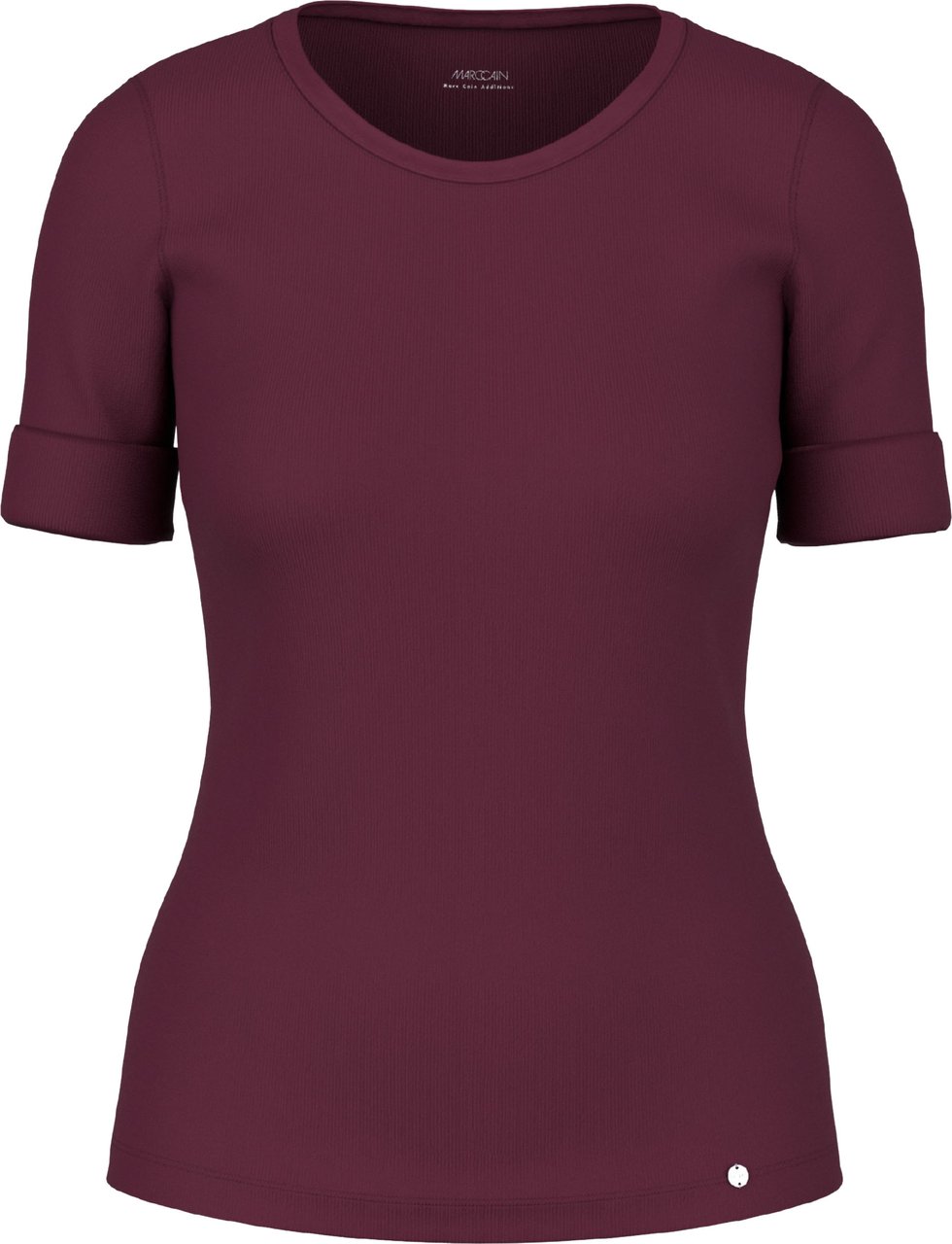 Marc Cain Marccain T-shirt T-shirts Bordeaux Ba 48.09 J50 Rood