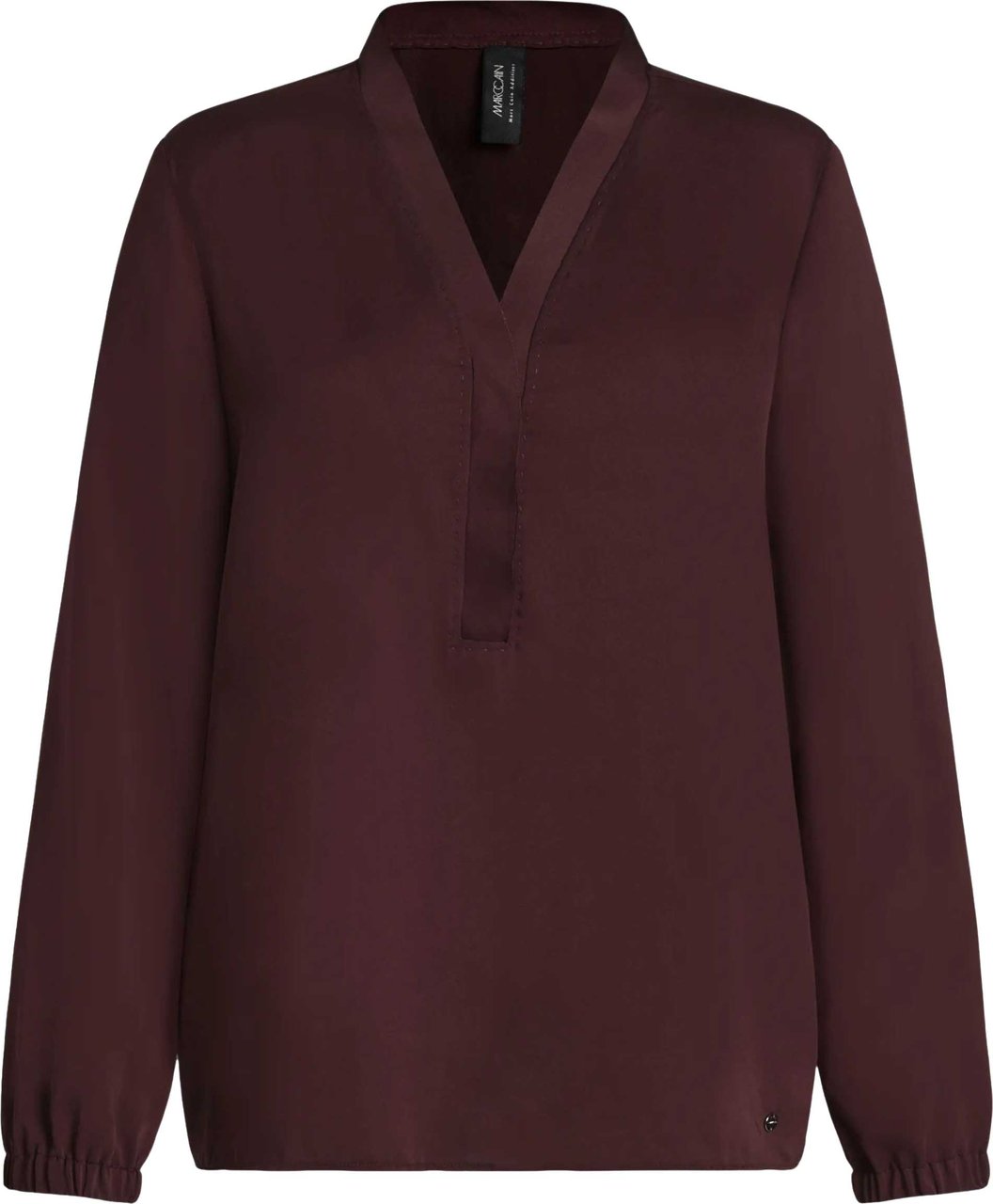 Marc Cain Marccain Blouse Blouses Bordeaux Ba 51.03 W39 Rood