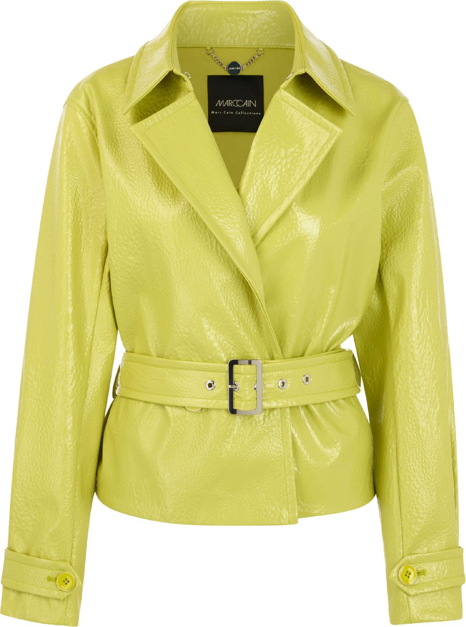 Marc Cain Marccain Outdoorjack Jackets Groen Bc 12.01 W27 Groen