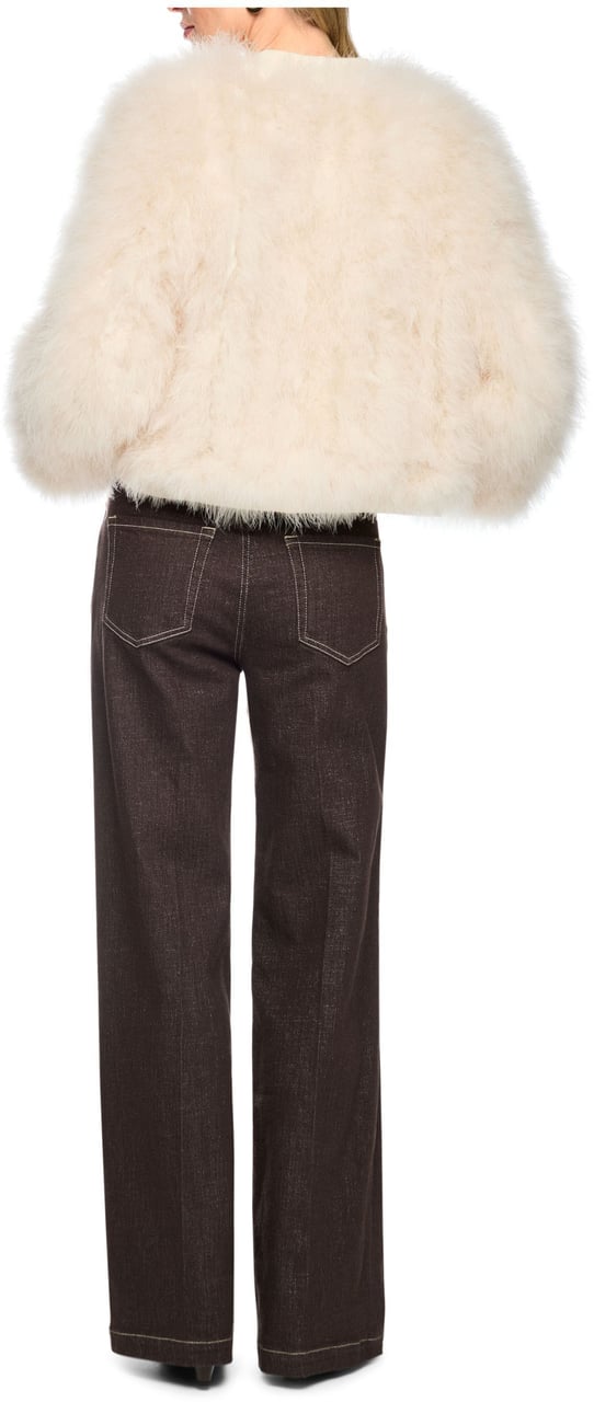 Marc Cain Marccain Jack Jackets Creme Bc 31.10 W06 Beige