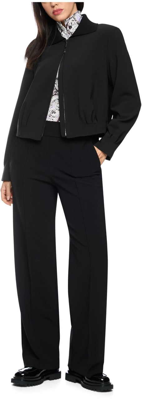 Marc Cain Marccain Jack Jackets Zwart Bc 31.12 W16 Zwart