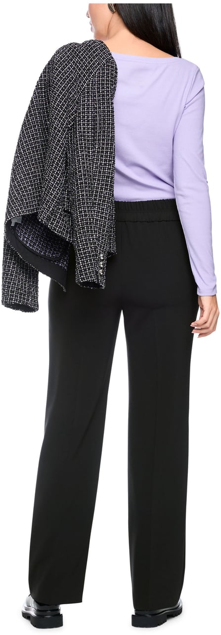 Marc Cain Marccain Pantalon Pantalons Zwart Bc 81.19 W16 Zwart