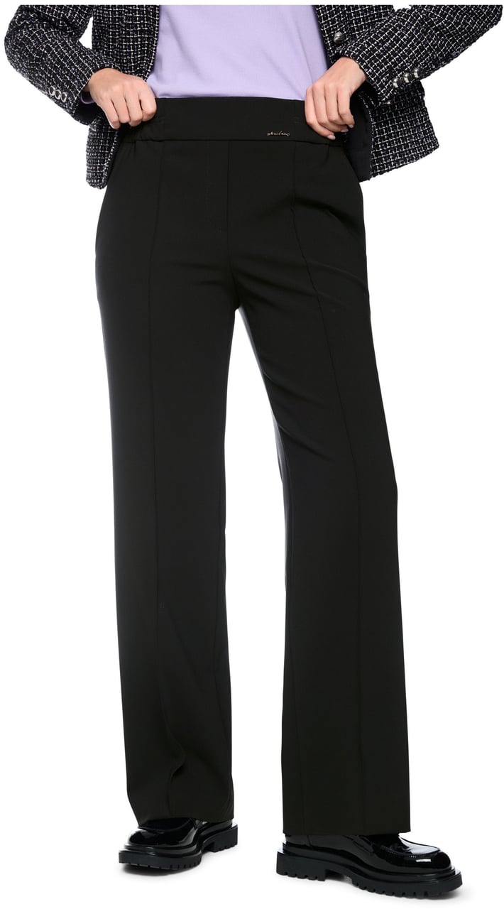 Marc Cain Marccain Pantalon Pantalons Zwart Bc 81.19 W16 Zwart