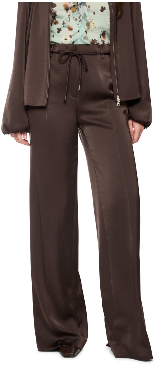 Marc Cain Marccain Pantalon Pantalons Donkerbruin Bc 81.41 W60 Bruin