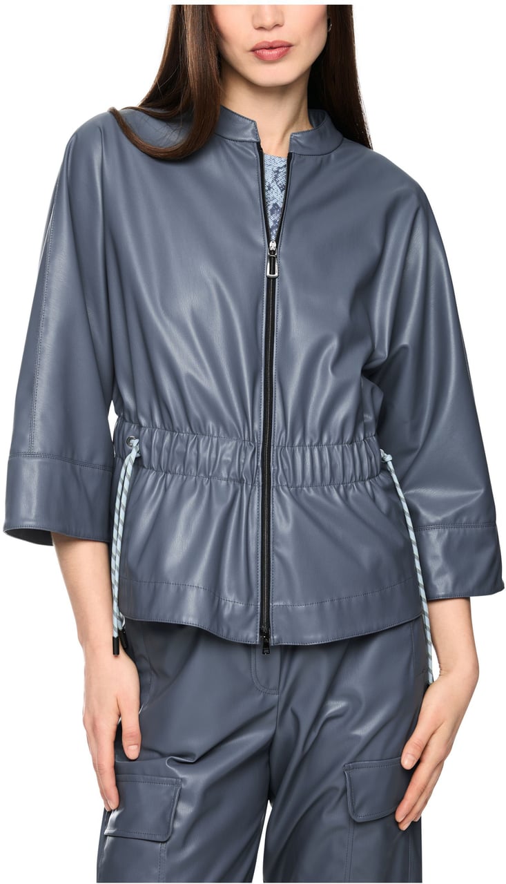 Marc Cain Marccain Jack Jackets Blauw Bs 31.10 J07 Blauw