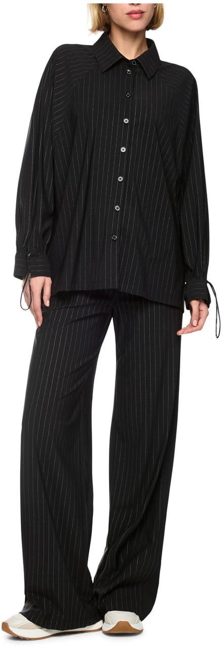Marc Cain Marccain Pantalon Pantalons Zwart Bs 81.24 J41 Zwart