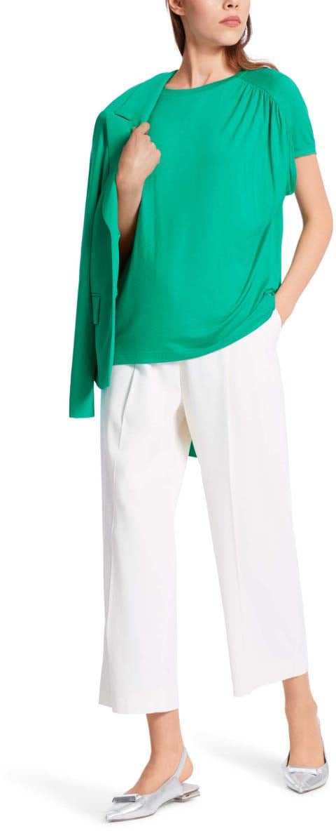 Marc Cain Marccain T-shirts Groen Wc 48.25 J33 Groen