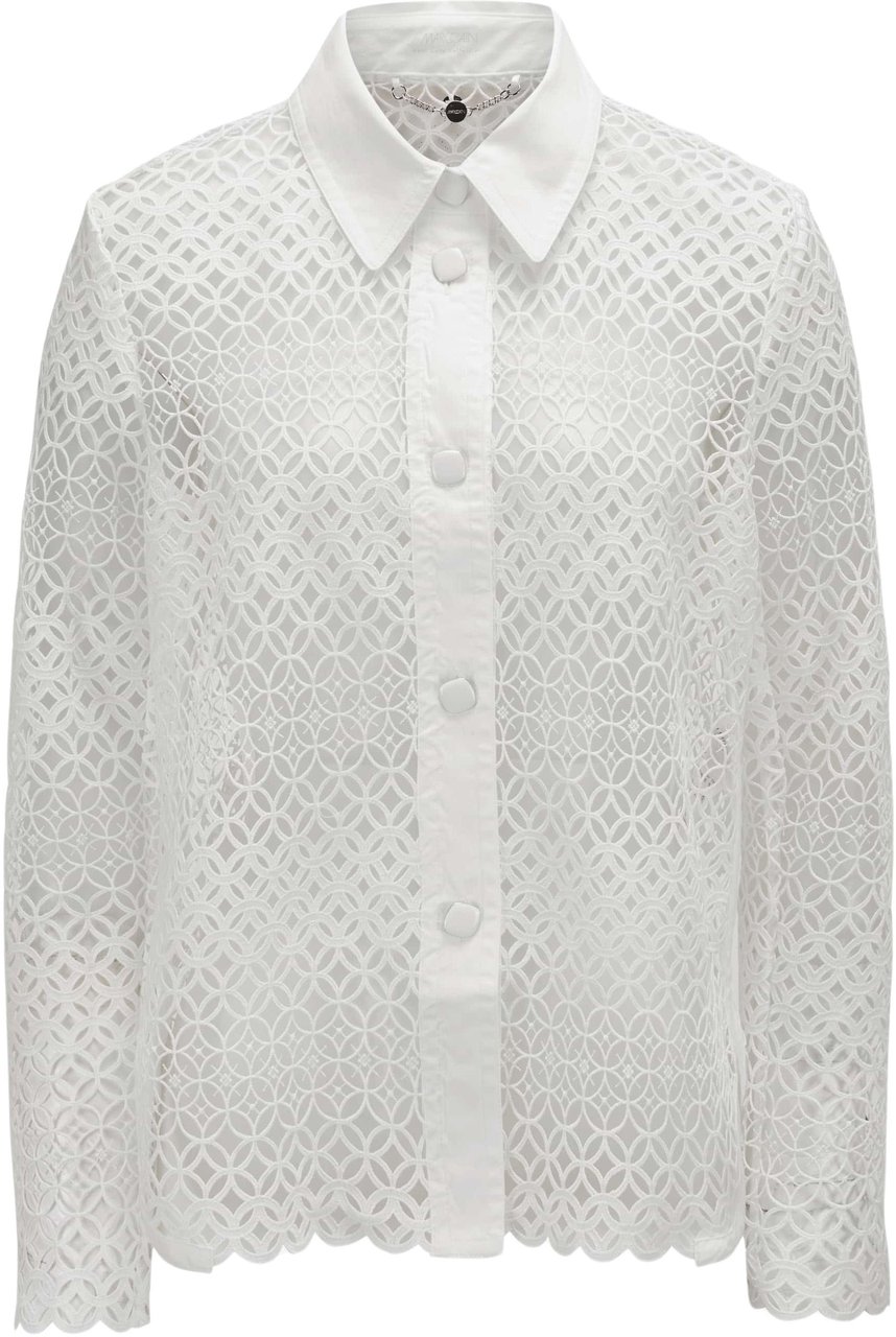 Marc Cain Marccain Blouses Wit Yc 51.48 W63 Wit