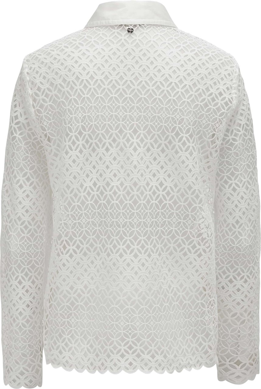 Marc Cain Marccain Blouses Wit Yc 51.48 W63 Wit