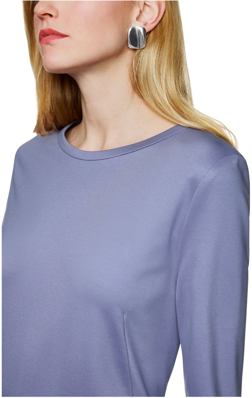 Marc Cain Marccain Sportives Minikleid Jurken Paars Za 21.02 J24 Paars