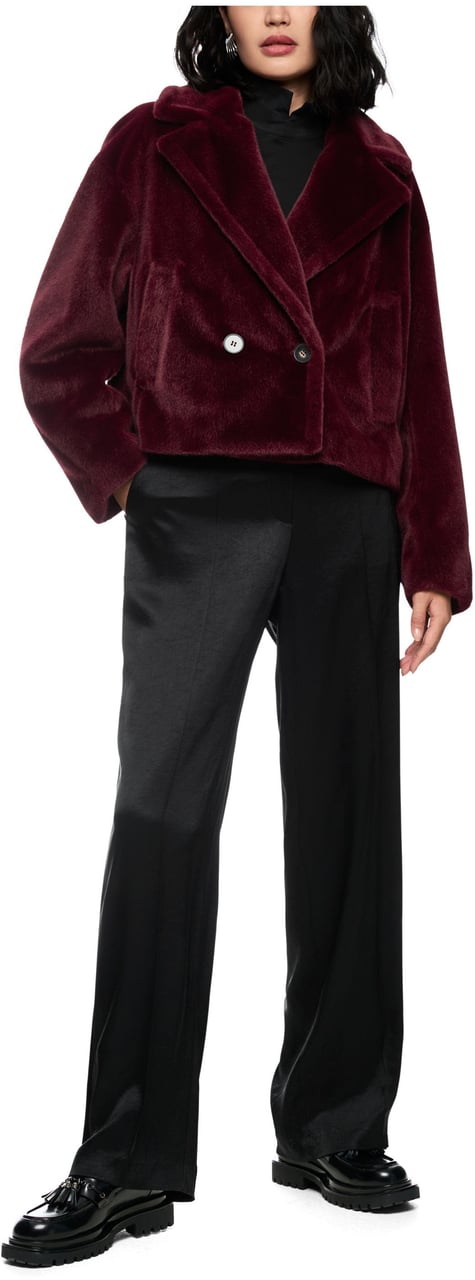 Marc Cain Marccain  Jackets Bordeaux Zc 12.13 W42 Rood