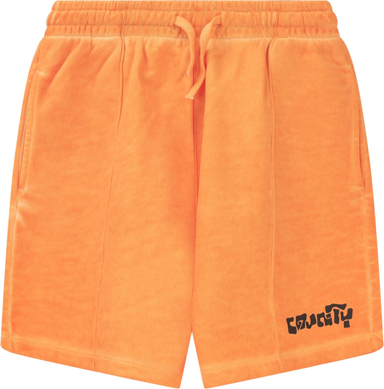 Marcelo Burlon Shorts County Stone Oranje