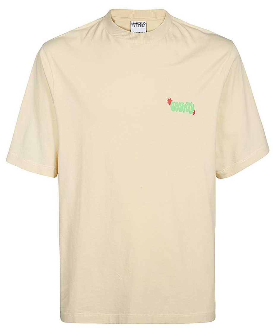 Marcelo Burlon Cotton T-shirt Neutraal