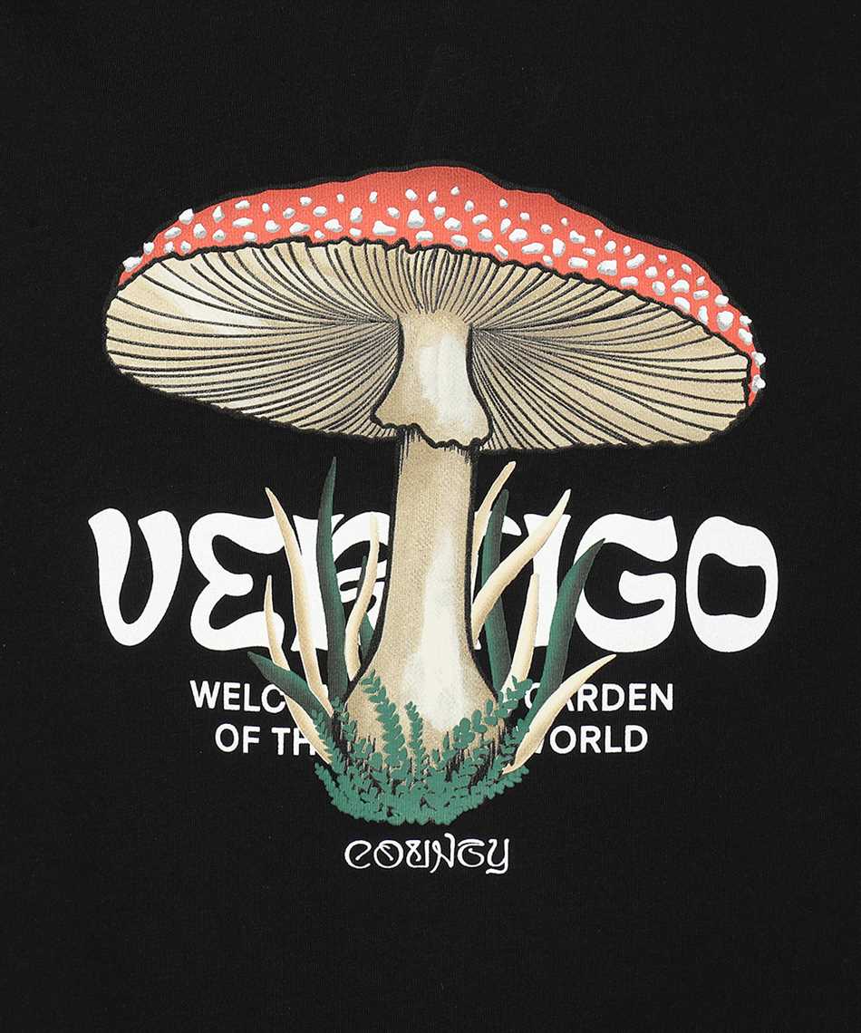 Marcelo Burlon Cotton crew-neck T-shirt Zwart