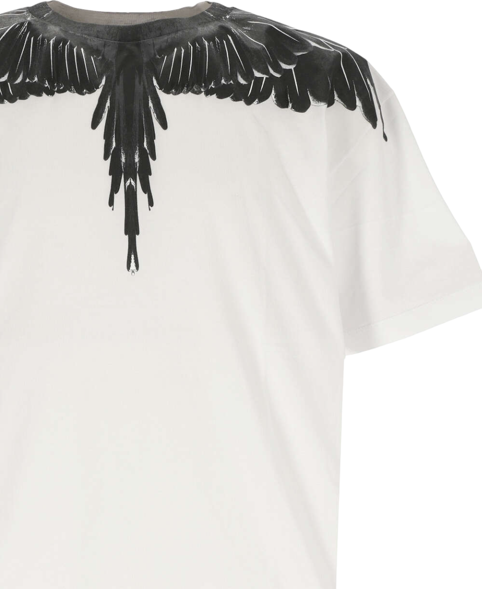 Marcelo Burlon T-shirt con stampa Wings nera Wit