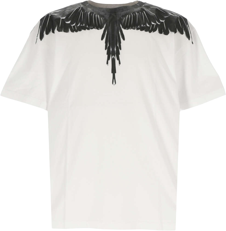 Marcelo Burlon T-shirt con stampa Wings nera Wit