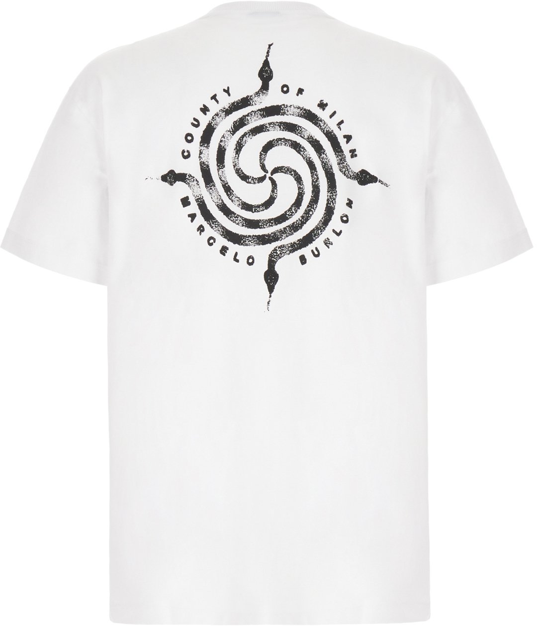 Marcelo Burlon Marcelo Burlon White cotton stretch t-shirt Wit