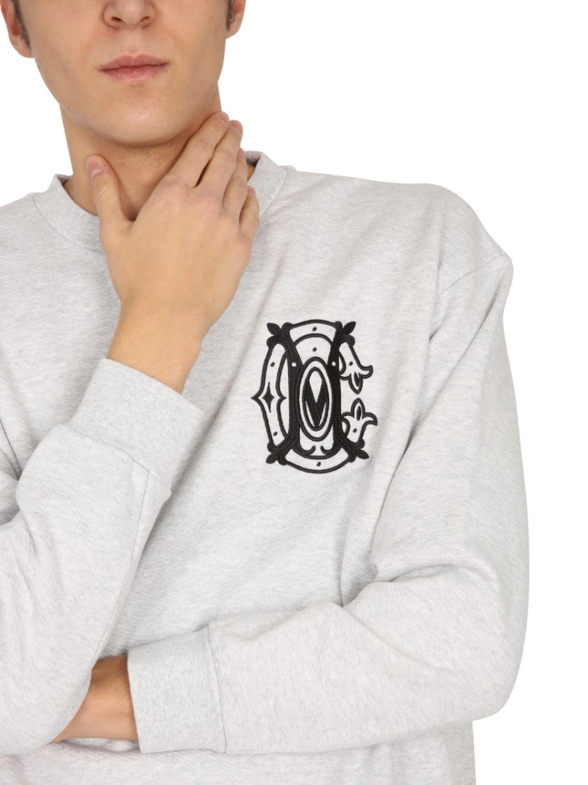 Marcelo Burlon "Monogram" Sweatshirt Wit